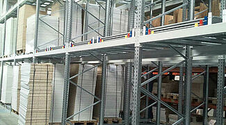 estanterias dinamicas push back