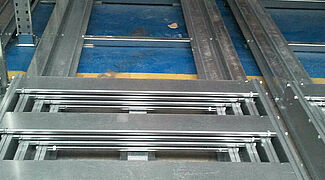 estanteria dinamica push back