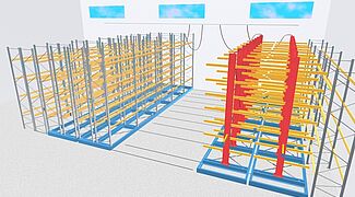 Mobile racking system