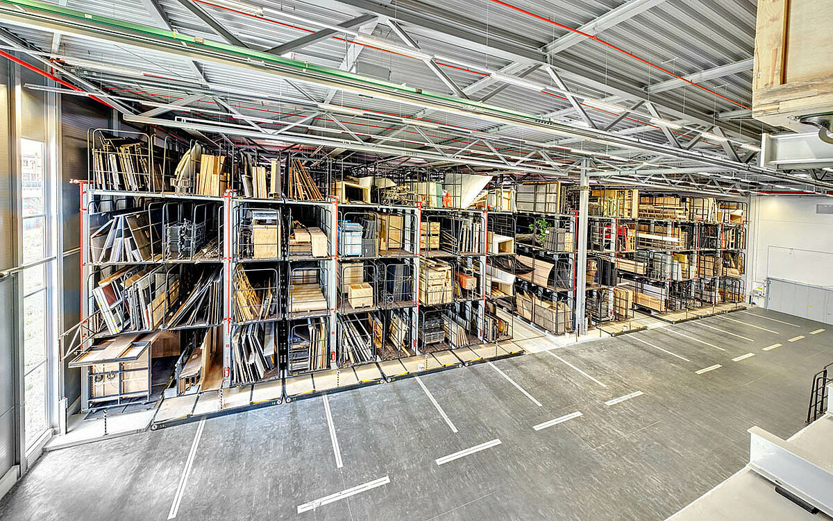 Staatstheater Stuttgart I Sistema de estanterías de almacenamiento I