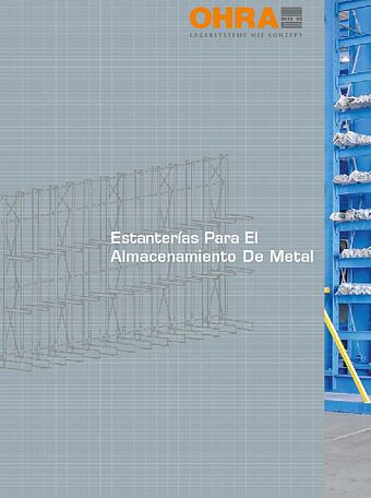 Estanterías para el almacenamiento de metal