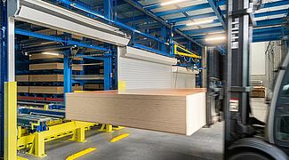 automatic warehouse timber storage