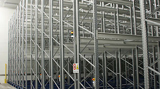 mobile racking pallet rack