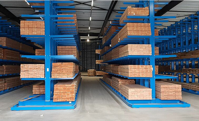 doppelseitige Kragarmregale